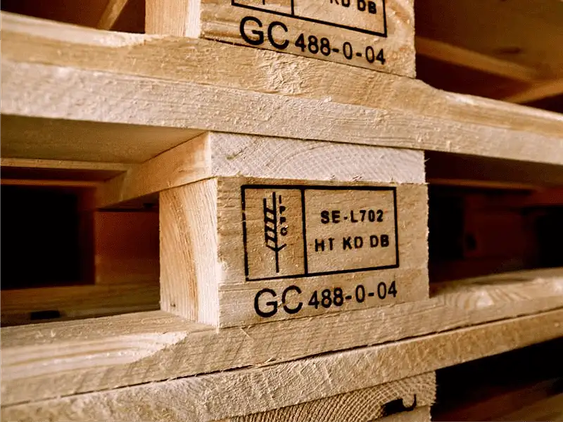 Isıl İşlem Görmüş Palet 4 isil islemli ahsap palet